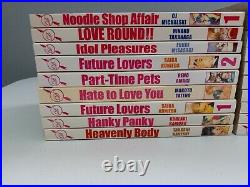 Huge English YAOI Deux Manga Lot of 19 Books All Deux Publishing OOP BL RARE