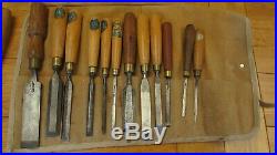 Huge Job Lot of 90 Vintage Wood Carving and Woodwork Chisels/Gouges All UK Made