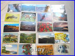 Huge Lot 1000 POSTCARDS Mostly US Divided Back Linen Red Letter Chrome UDB