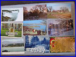 Huge Lot 1200+ POSTCARDS RPPC Red Letter Travel Holiday Landscape Foreign US 9lb