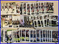 Huge Lot 1,500 NFL Cards Collection ALL BASE STARS Topps Manning Rodgers Brady +