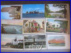 Huge Lot 2000 POSTCARDS RPPC Red Letter Travel Holiday Landscape Foreign US 15lb