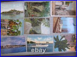 Huge Lot 2000 POSTCARDS RPPC Red Letter Travel Holiday Landscape Foreign US 15lb