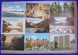 Huge Lot 2000 POSTCARDS RPPC Red Letter Travel Holiday Landscape Foreign US 15lb