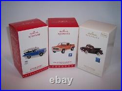 Huge Lot 20x Hallmark Classic All-american Truck Ornaments 1995 2019 Mib