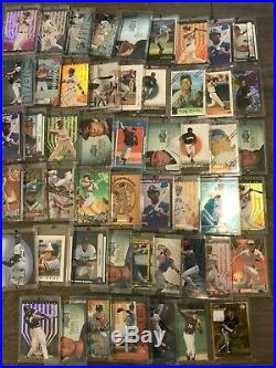 Huge Lot 600+ All Toploaded Baseball Cards Collection Jersey Stars RCs Jeter 90s