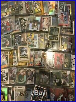 Huge Lot 600+ All Toploaded Baseball Cards Collection Jersey Stars RCs Jeter 90s