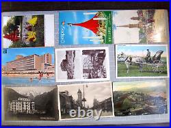Huge Lot 600+ POSTCARDS RPPC Red Letter Travel Holiday Landscape Foreign US 4lbs
