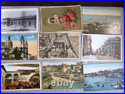 Huge Lot 600+ POSTCARDS RPPC Red Letter Travel Holiday Landscape Foreign US 4lbs