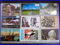 Huge Lot 600+ POSTCARDS RPPC Red Letter Travel Holiday Landscape Foreign US 4lbs