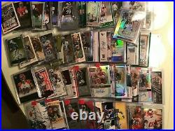 Huge Lot 800 ALL Auto Autograph Football Cards Collection #ed No Junky Brands