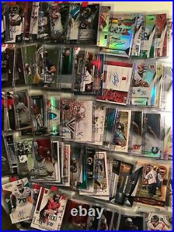 Huge Lot 800 ALL Auto Autograph Football Cards Collection #ed No Junky Brands