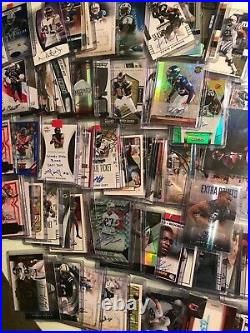 Huge Lot 800 ALL Auto Autograph Football Cards Collection #ed No Junky Brands