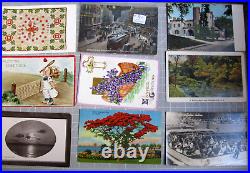 Huge Lot 800 POSTCARDS RPPC Red Letter UDB Holiday Landscape Lots Foreign