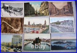 Huge Lot 800 POSTCARDS RPPC Red Letter UDB Holiday Landscape Lots Foreign