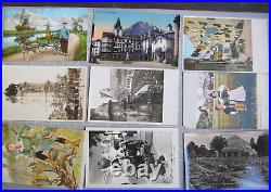 Huge Lot 800 POSTCARDS RPPC Red Letter UDB Holiday Landscape Lots Foreign