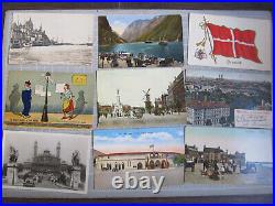 Huge Lot 800 POSTCARDS RPPC Red Letter UDB Holiday Landscape Lots Foreign