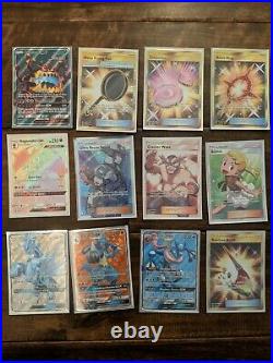 Huge Lot Collection of Pokemon Cards ALL EX, GX, Ultra Rare, Full Art, Secret NM