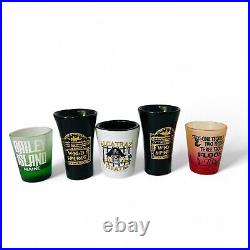 Huge Lot Of 70 Collectible Souvenir Graphic Shot Glasses instant Collection
