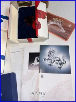 Huge Lot Swarovski Crystal SCS Figurines Miscellaneous Stand Plaques Annuals Box