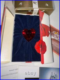 Huge Lot Swarovski Crystal SCS Figurines Miscellaneous Stand Plaques Annuals Box