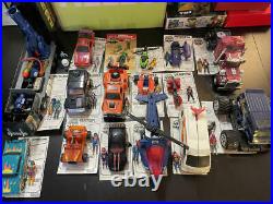 Huge Lot Vintage M. A. S. K Figures & Vehicles All Complete Vg Condition