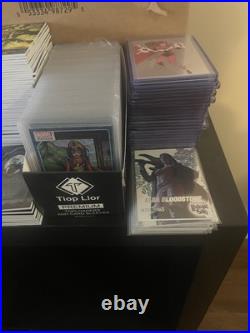Huge Rare Marvel Card Lot Inserts, Foils, (Mixed Series) All Cards Shown (275+)