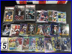 Huge Rookie Patch Auto Prizm Ssp Select Psa Autograph Sports Card Collection Lot
