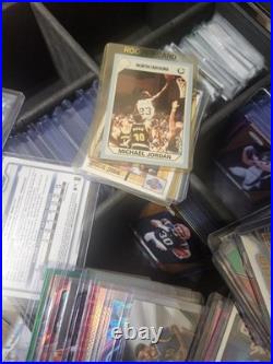 Huge Sports Card Collection Lot Mixture (NFL, NBA, WNBA, MLB) ALL MINT Condition