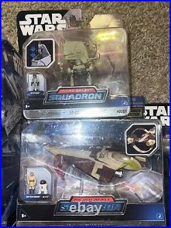 Huge Star Wars Lot All New Never Opened Black Series Micro Squad