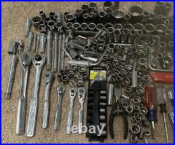 Huge Vintage Craftsman Usa Tool Lot no reserve +250 pcs All Made In USA