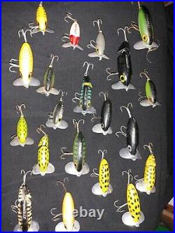 Huge fishing lure lot, 74 vintage lures, all collectible. In Great condition