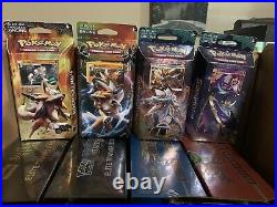 Huge pokemon tin collection 80 New Near Mint All Sealed! Etb Booster Packs Lots
