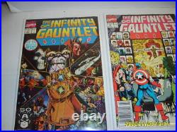 INFINITY GAUNTLET WAR CRUSADE #1-6 ALL FULL RUNS LOT Thanos NM 18 Comic Set