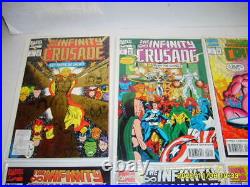 INFINITY GAUNTLET WAR CRUSADE #1-6 ALL FULL RUNS LOT Thanos NM 18 Comic Set