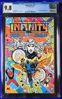 INFINITY INC #14 CGC 9.8? 1st TODD MCFARLANE PUBLISHED CVR+2nd MCFARLANE STORY