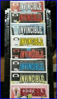 INVINCIBLE lot, set, 0 to 144, plus extras and variants, #1 CGC 9.6, all NM