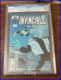 INVINCIBLE lot, set, 0 to 144, plus extras and variants, #1 CGC 9.6, all NM