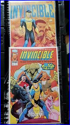 INVINCIBLE lot, set, 0 to 144, plus extras and variants, #1 CGC 9.6, all NM