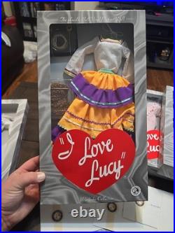 I Love Lucy Wardrobe Collection Lot Of 6, Franklin Mint