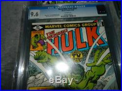 Incredible Hulk Cgc Lot Of 4 All 9.6 Mint Cases Nice Collection