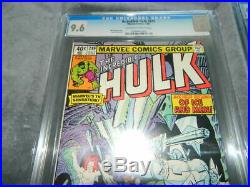 Incredible Hulk Cgc Lot Of 4 All 9.6 Mint Cases Nice Collection