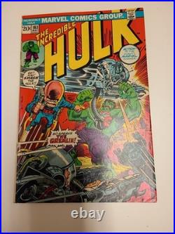 Incredible Hulk Key Issue Lot # 162, 163, 166, 171, 172 all around 6.0 Fine