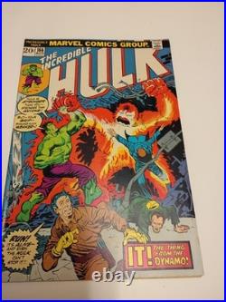Incredible Hulk Key Issue Lot # 162, 163, 166, 171, 172 all around 6.0 Fine