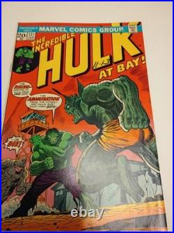 Incredible Hulk Key Issue Lot # 162, 163, 166, 171, 172 all around 6.0 Fine