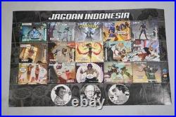 Indonesia Collection Of 350 Stamps 50 + Souvenir Sheets & Booklets All Mint