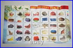 Indonesia Collection Of 350 Stamps 50 + Souvenir Sheets & Booklets All Mint