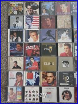Instant ELVIS PRESLEY Collection! 35 CD + 8 DVD lot Hits, Gospel, Christmas