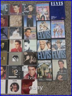 Instant ELVIS PRESLEY Collection! 35 CD + 8 DVD lot Hits, Gospel, Christmas