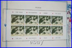 International Red Cross Collection Of 300+ Stamps All Mint On Scott Pages